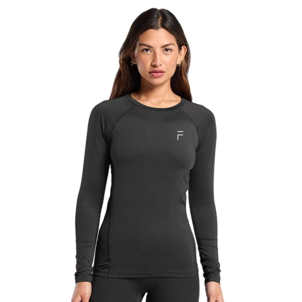 Dames top met sensortechnologie - voorkantweergave